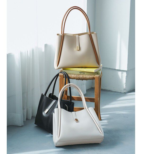 ROPE PICNIC PASSAGE「【A4対応】3層フロントベルトデザイントートバッグ」|トートバッグ|