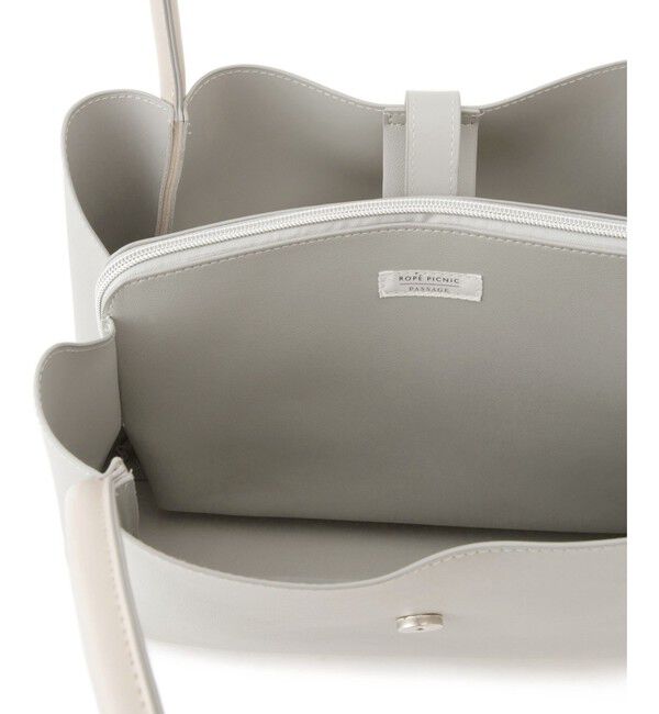 ROPE PICNIC PASSAGE「【A4対応】3層フロントベルトデザイントートバッグ」|トートバッグ|