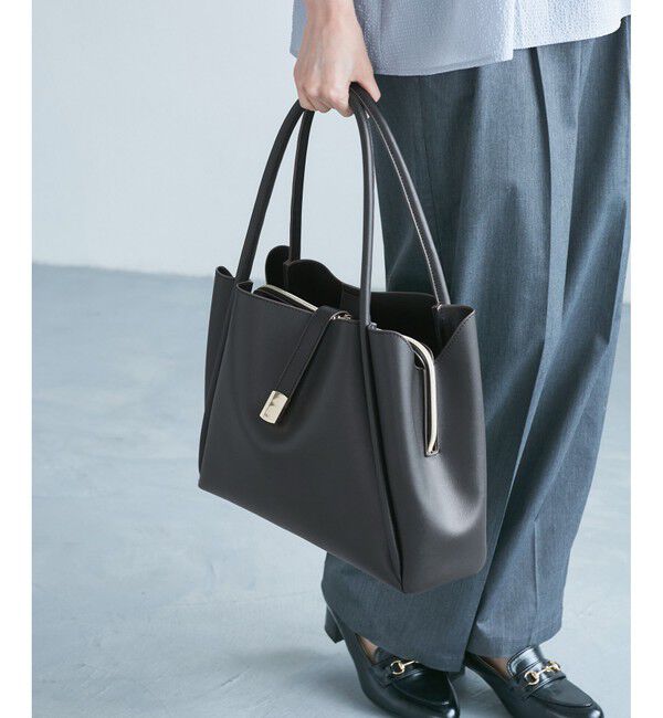 ROPE PICNIC PASSAGE「【A4対応】3層フロントベルトデザイントートバッグ」|トートバッグ|