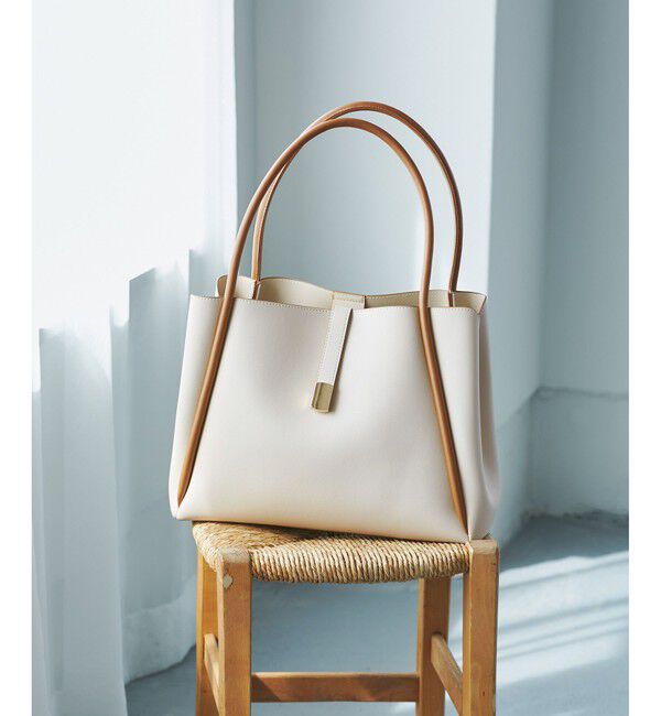 ROPE PICNIC PASSAGE「【A4対応】3層フロントベルトデザイントートバッグ」|トートバッグ|