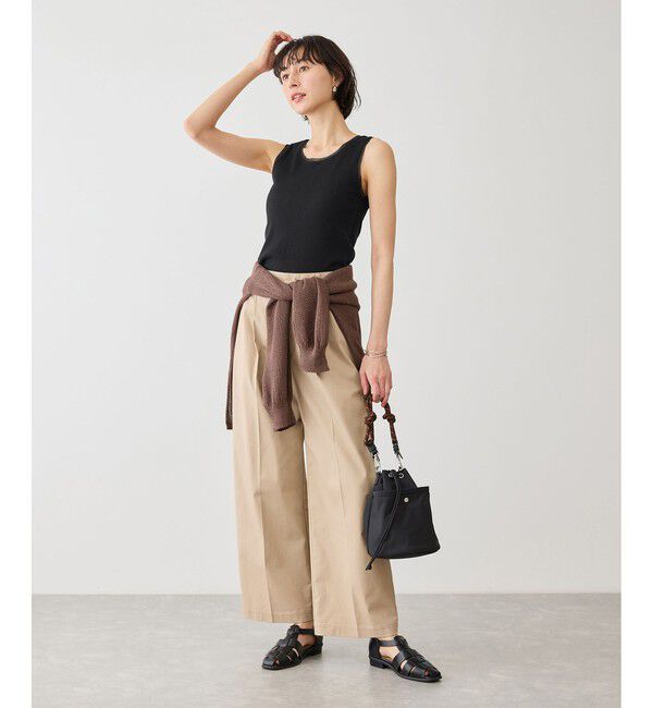 Rope&rsquo;Picnic「シアードッキングリブタンクトップ」|タンクトップ|