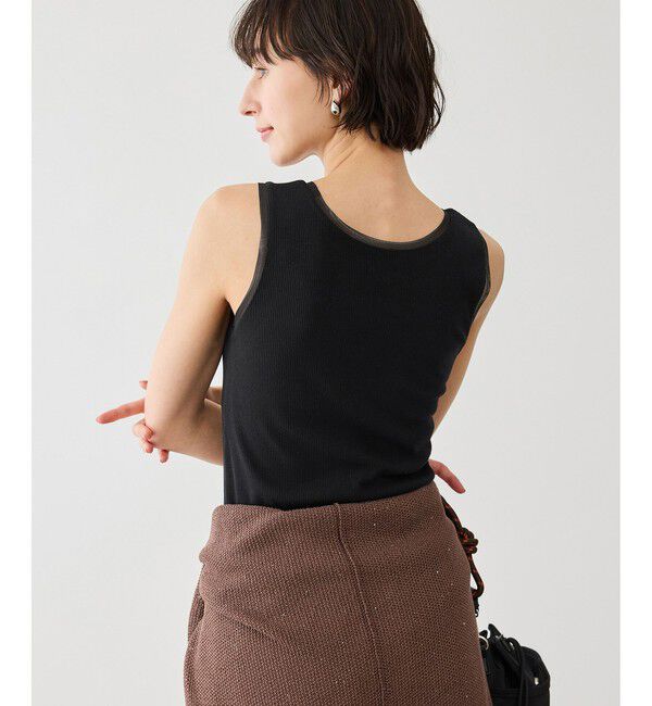 Rope&rsquo;Picnic「シアードッキングリブタンクトップ」|タンクトップ|