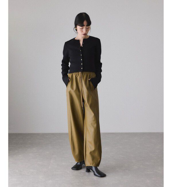 ADAM ET ROPE'「ラウンドサイドゴアブーツ」|ロングブーツ|