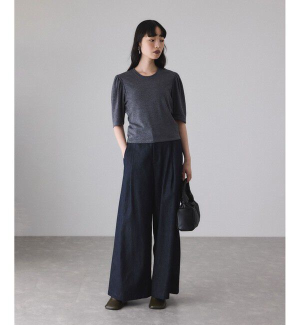 ADAM ET ROPE'「ラウンドサイドゴアブーツ」|ロングブーツ|