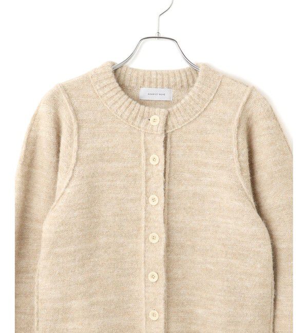 ADAM ET ROPE'「MIXヤーンカーディガン」|カーディガン|