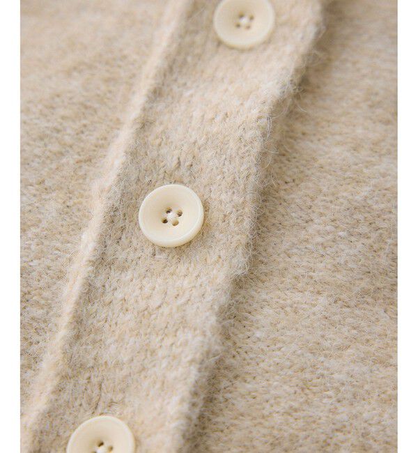 ADAM ET ROPE'「MIXヤーンカーディガン」|カーディガン|