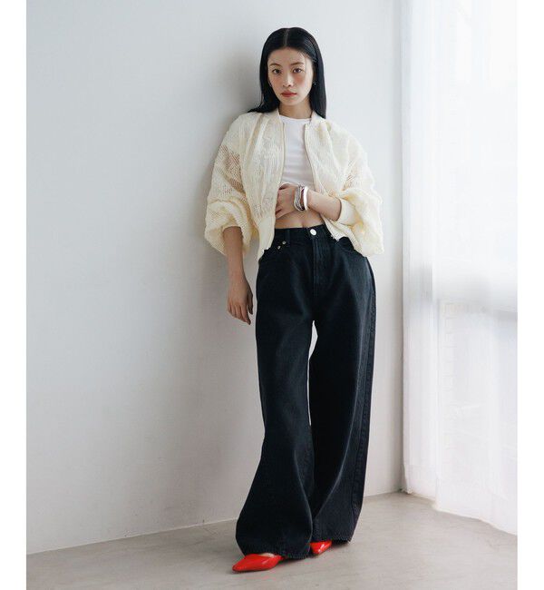 ADAM ET ROPE'「メリージェーンフラットミュール」|サンダル|