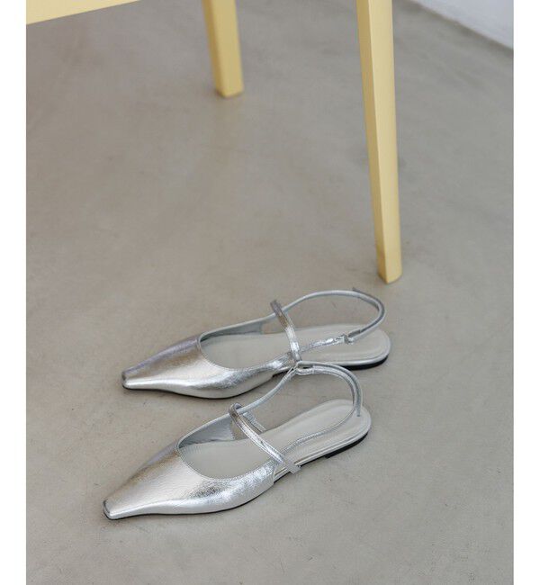 ADAM ET ROPE'「メリージェーンフラットミュール」|サンダル|