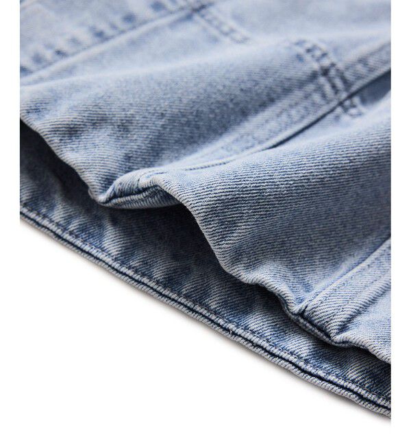 ADAM ET ROPE'「【WEB限定】ライトデニムスリーブレスワンピース」|ワンピース|