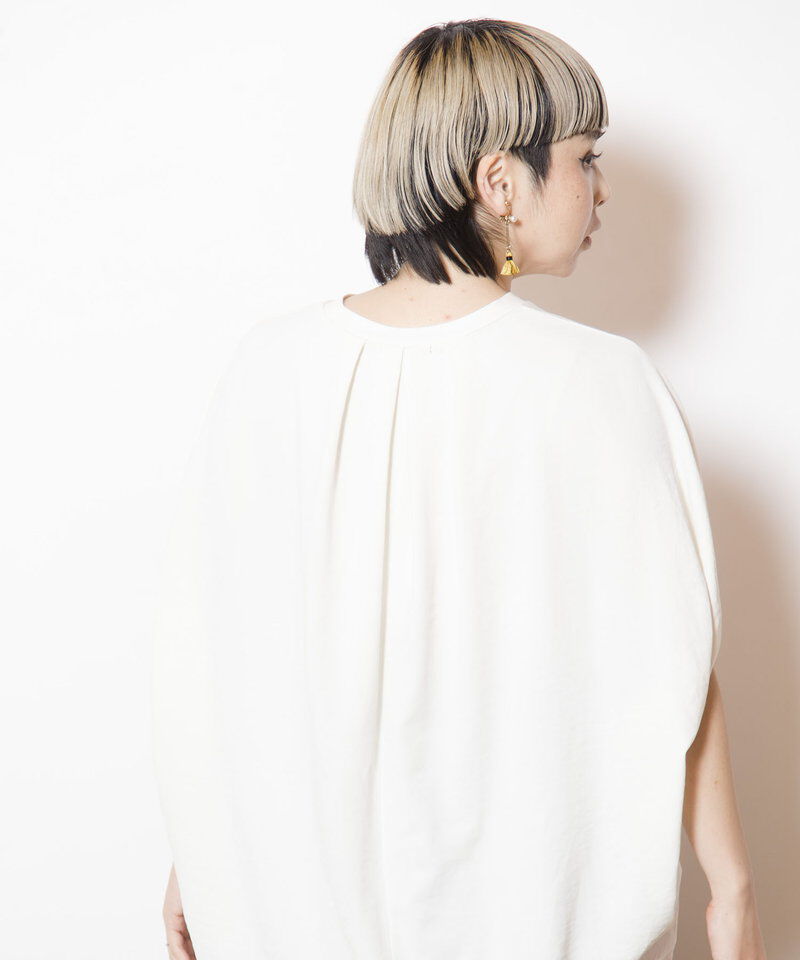  「切替コクーンTシャツ」|Tシャツ・カットソー|