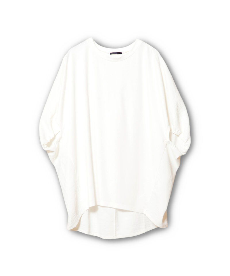  「切替コクーンTシャツ」|Tシャツ・カットソー|