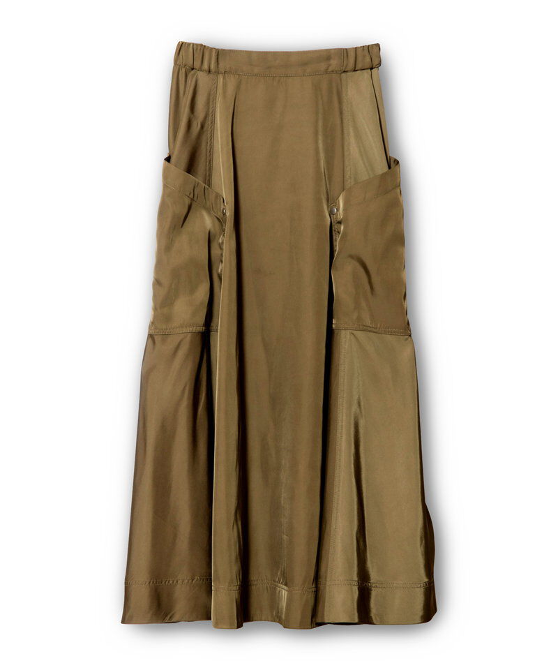  「ポケットフレアースカート」|フレア|