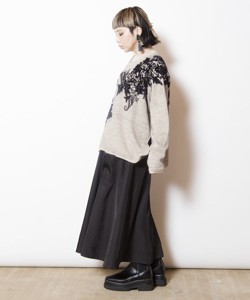  「ポケットフレアースカート」|フレア|