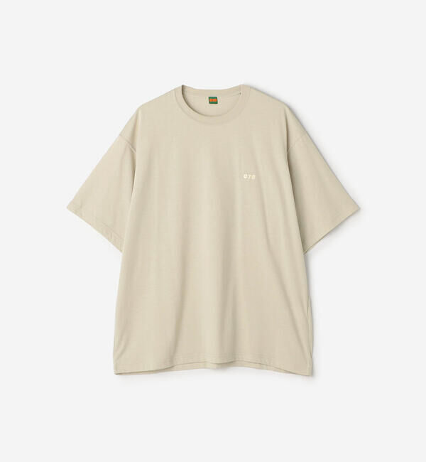  「078 CITE |  クルーネック 半袖Tシャツ MEN」|Tシャツ・カットソー|BEIGE
