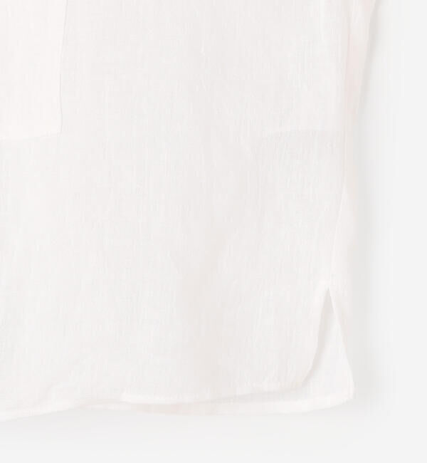  「enrica | リネンボイルブラウス WOMEN」|シャツ・ブラウス|