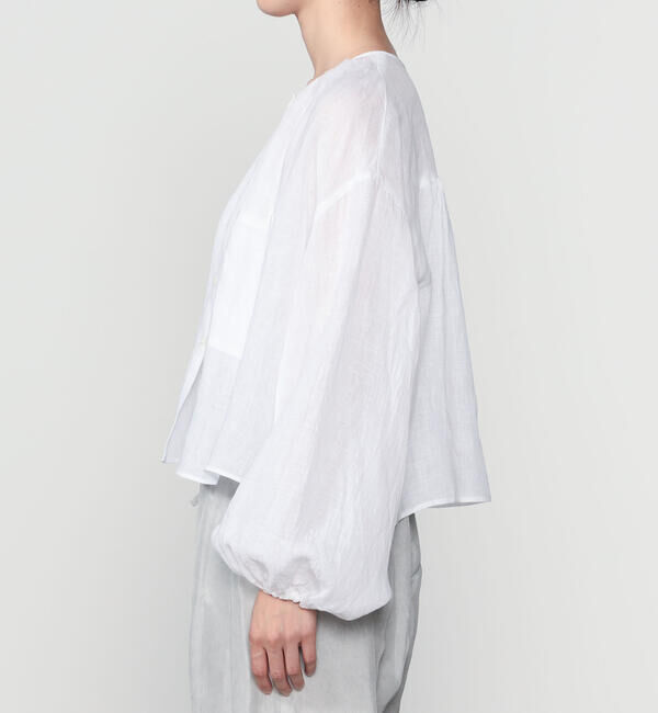  「enrica | リネンボイルブラウス WOMEN」|シャツ・ブラウス|