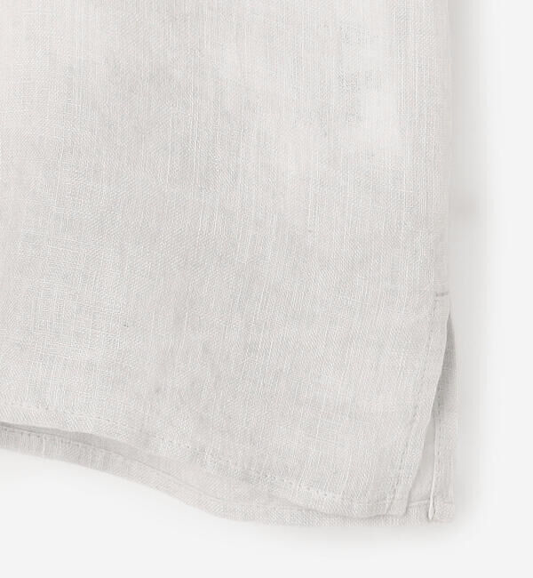  「enrica | リネンボイル 炭染めブラウス WOMEN」|シャツ・ブラウス|