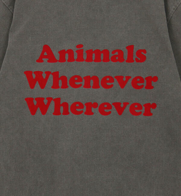  「STUDIO WEAREALLANIMALS | Whatever Whenever 半袖Tシャツ WOMEN」|Tシャツ・カットソー|