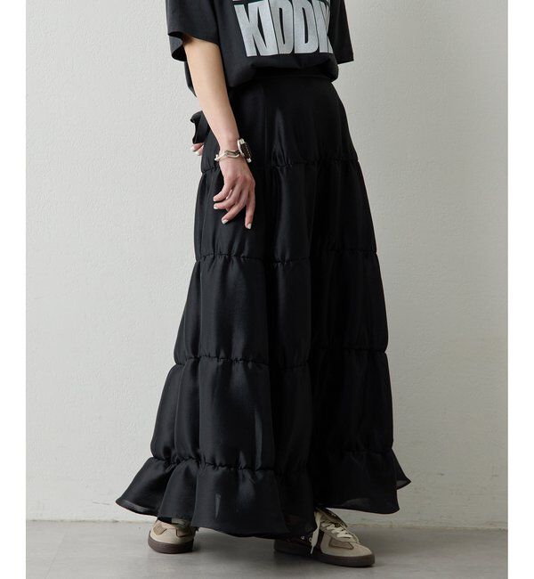  「シアーボリュームスカート」|スカート|