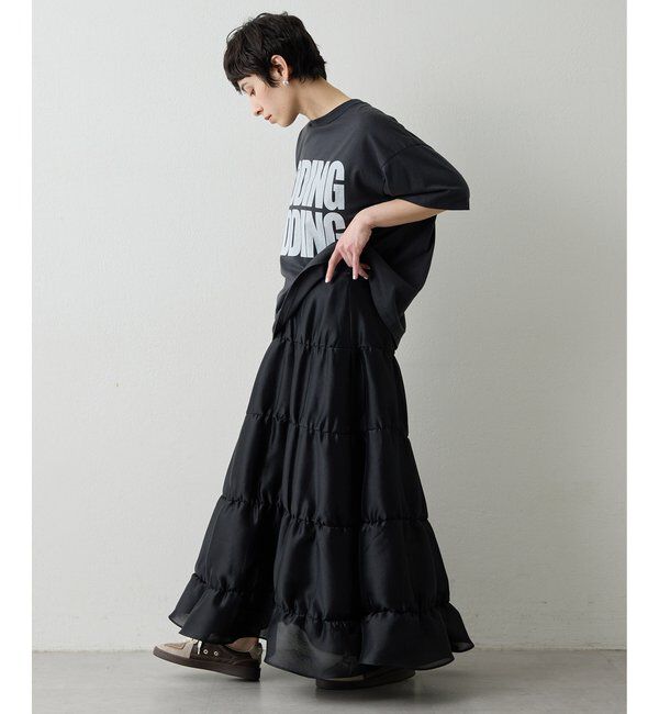  「シアーボリュームスカート」|スカート|