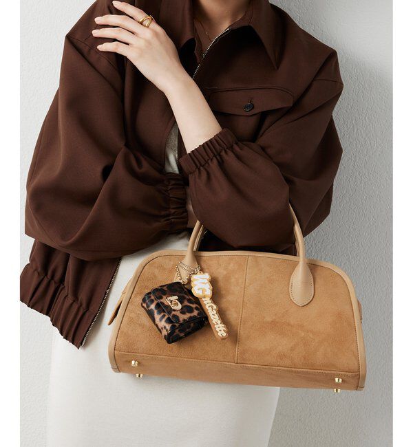  「【インフルエンサーコラボ】ワイドボストンBAG」|トートバッグ|ベージュ