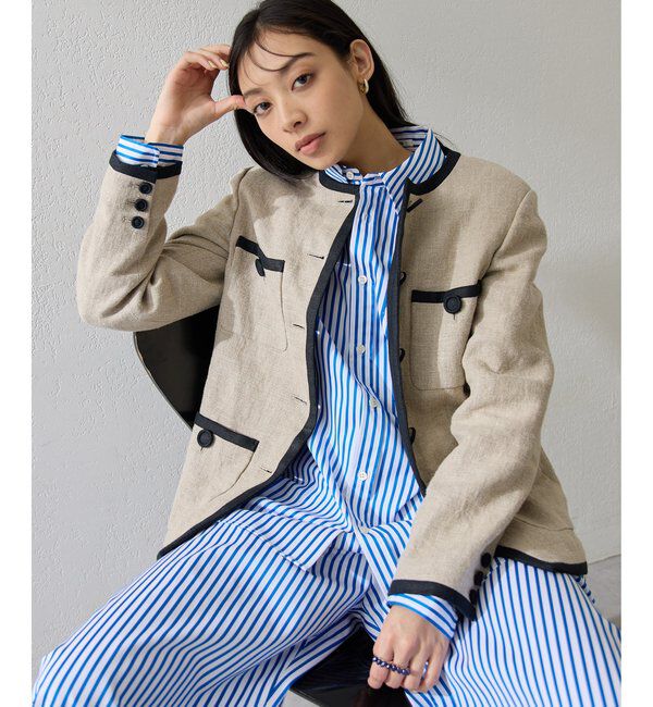  「ストライプシャツ」|シャツ・ブラウス|