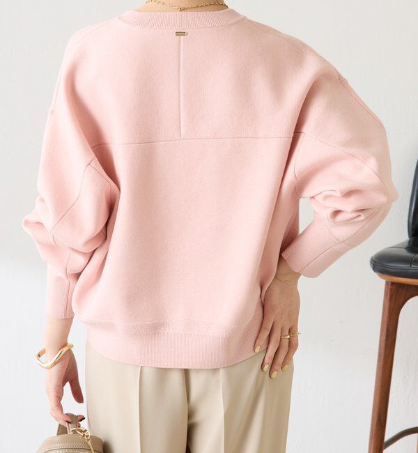  「《総売上数1.6万枚突破！》ジップスウェットライクニット」|ニット・セーター|