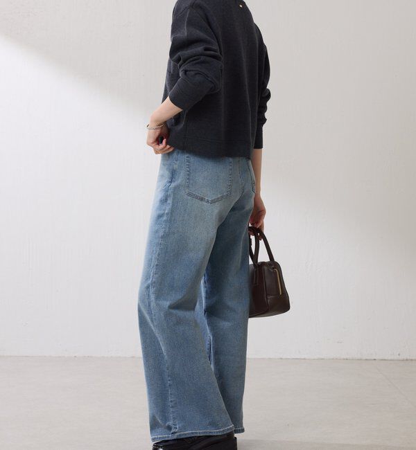  「スキッパースウェットライクカーディガン」|ニット・セーター|