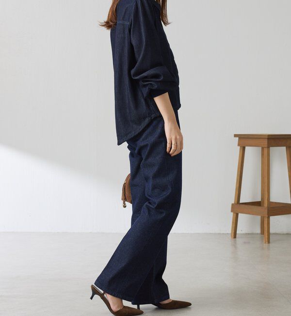  「Q.anosストレートデニム」|デニム|