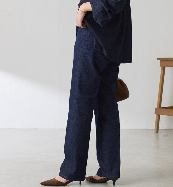  「Q.anosストレートデニム」|デニム|