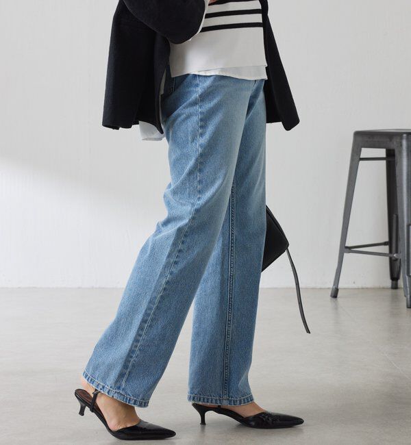  「Q.anosストレートデニム」|デニム|