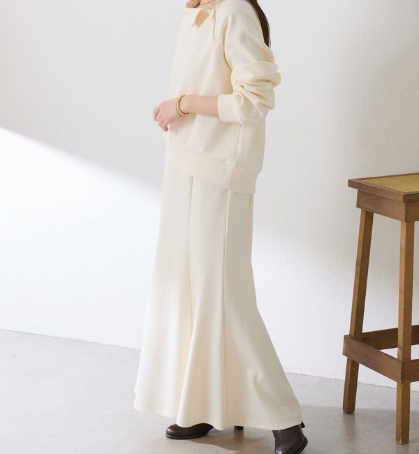  「アシメハーフジップセットアップ」|ワンピース|