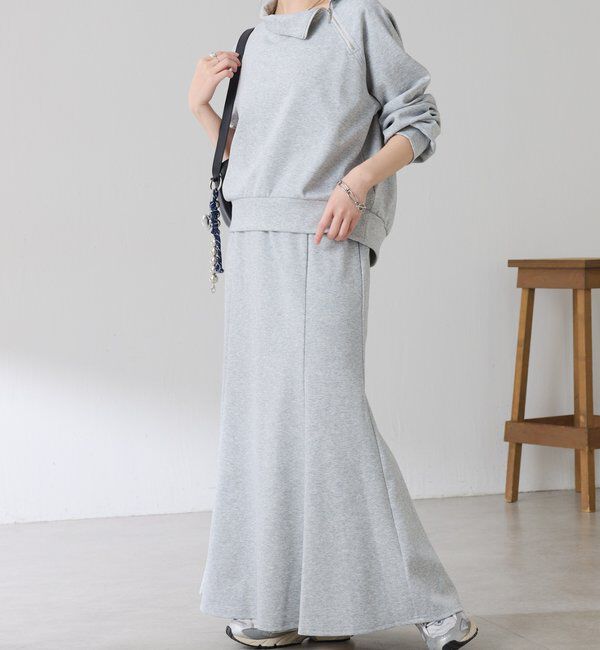  「アシメハーフジップセットアップ」|ワンピース|