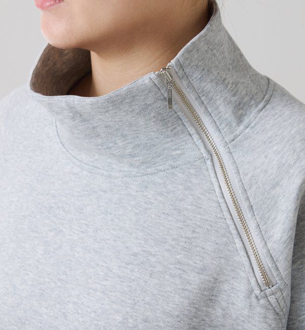  「アシメハーフジップセットアップ」|ワンピース|