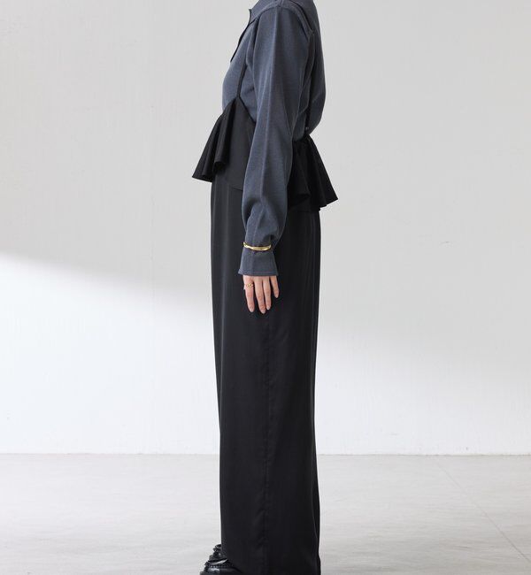  「ラッフルサスペンダーパンツ」|チノ|