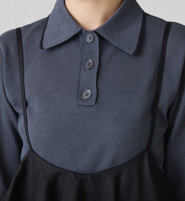  「ラッフルサスペンダーパンツ」|チノ|