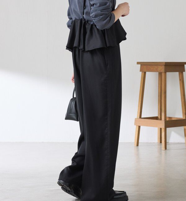  「ラッフルサスペンダーパンツ」|チノ|