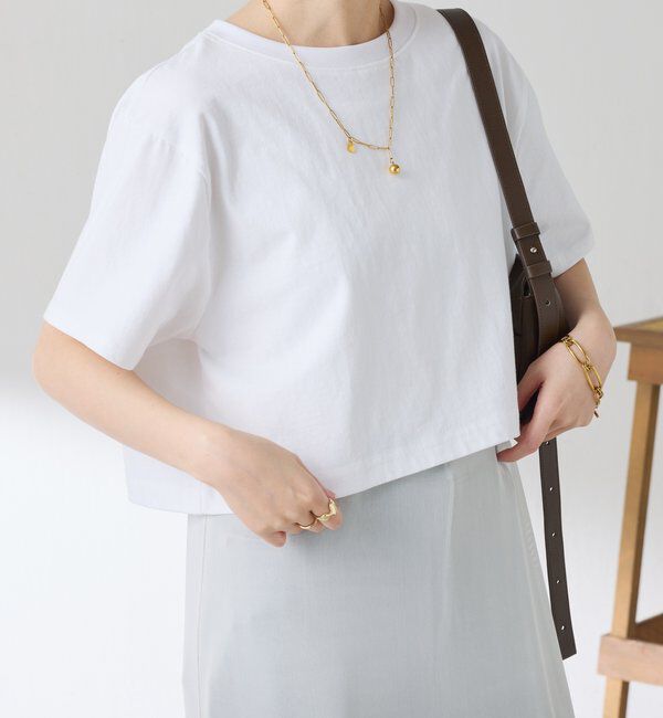  「Q.anos レイヤードTシャツ」|Tシャツ・カットソー|