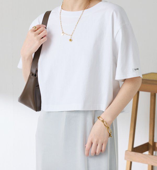  「Q.anos レイヤードTシャツ」|Tシャツ・カットソー|