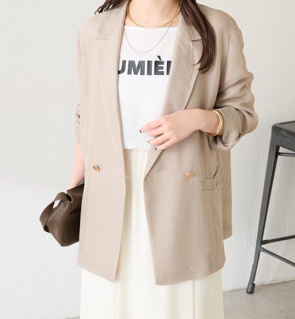  「メッシュダブルジャケット」|テーラードジャケット|