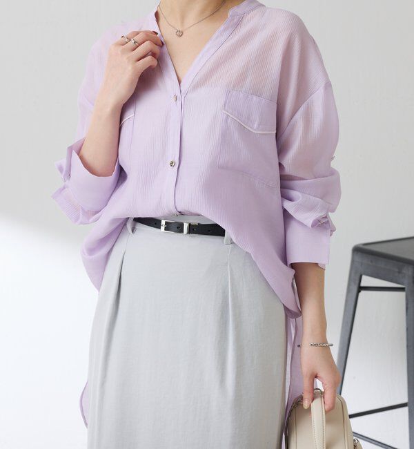  「ヴィンテージライクシアーシャツ」|シャツ・ブラウス|