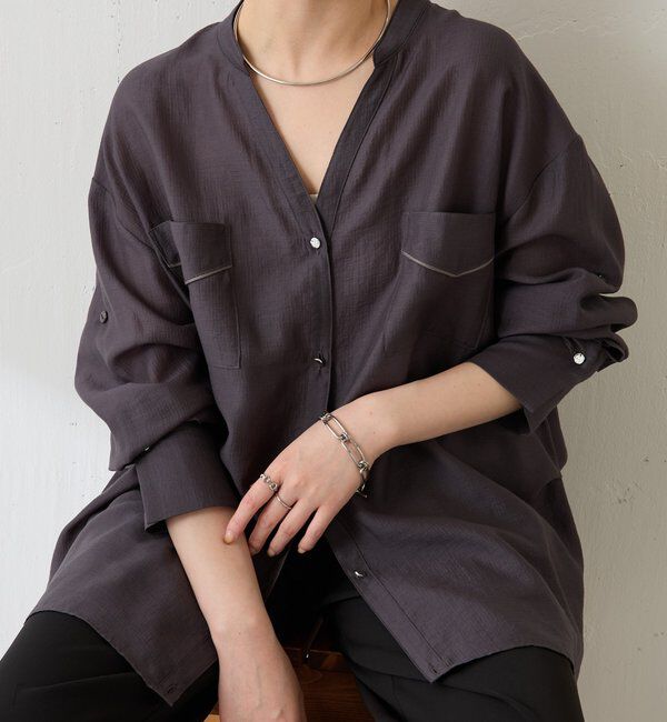  「ヴィンテージライクシアーシャツ」|シャツ・ブラウス|