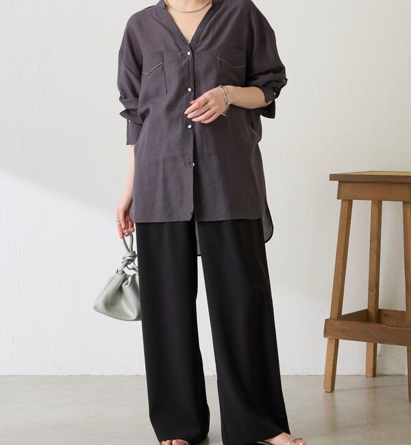  「ヴィンテージライクシアーシャツ」|シャツ・ブラウス|