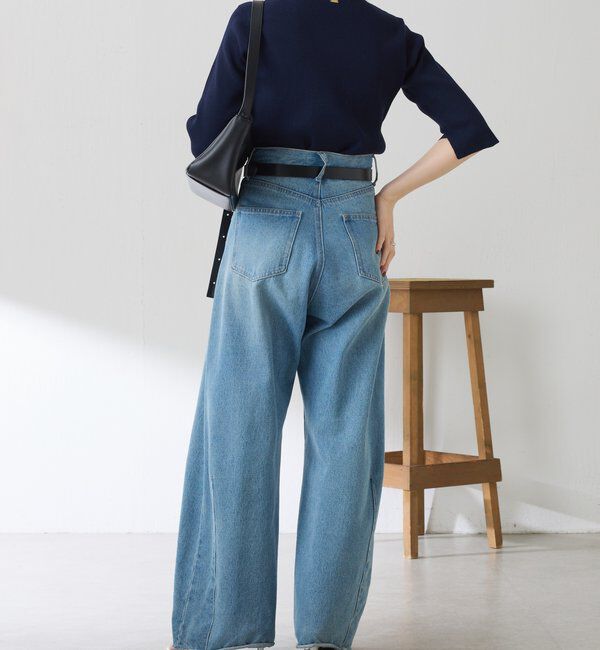  「ハーフスリーブコンパクトニット」|ニット・セーター|