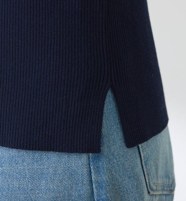  「ハーフスリーブコンパクトニット」|ニット・セーター|