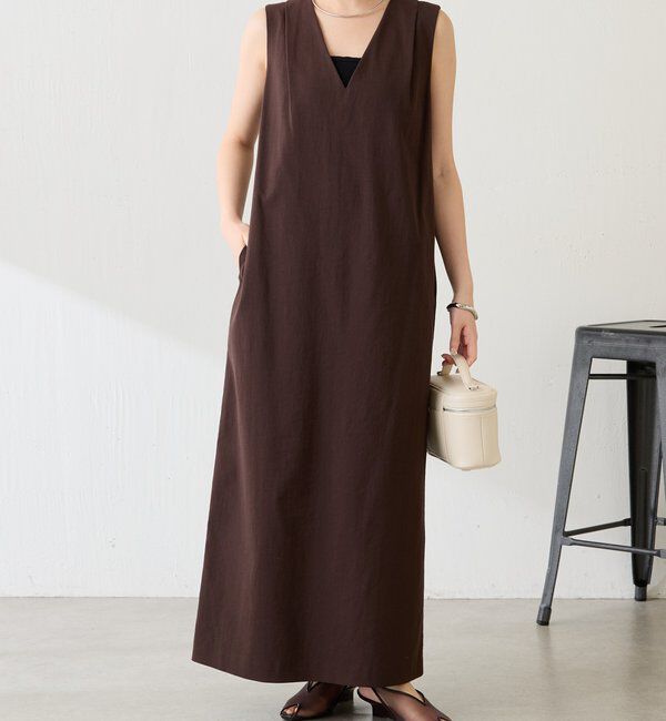  「シェルタリングIラインワンピース」|ワンピース|