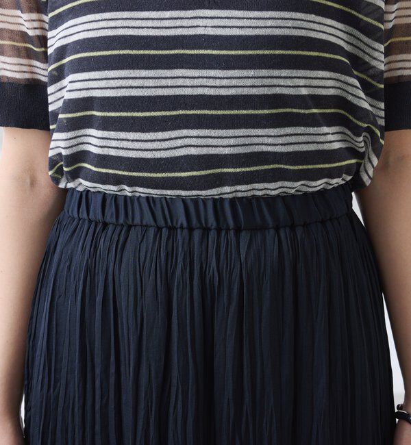  「ワッシャーナナメ切替スカート」|スカート|