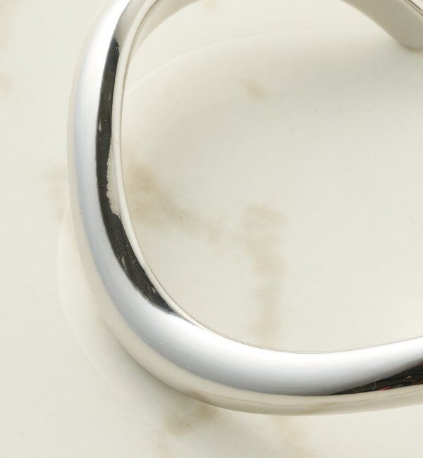  「【PAPILLONNER/パピヨネ】ニュアンスカーブラインブレスレット」|リング|