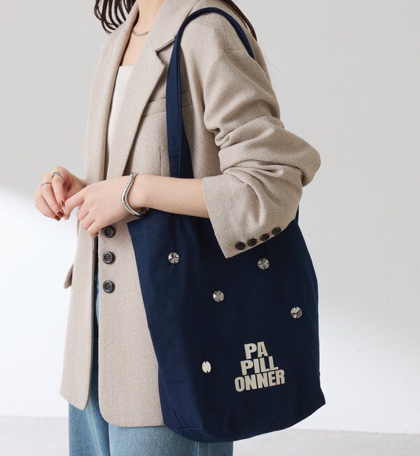  「【PAPILLONNER/パピヨネ】メタルサブトートバッグ」|トートバッグ|