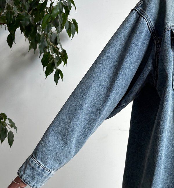  「【WEB限定】デニムシャツ」|シャツ・ブラウス|